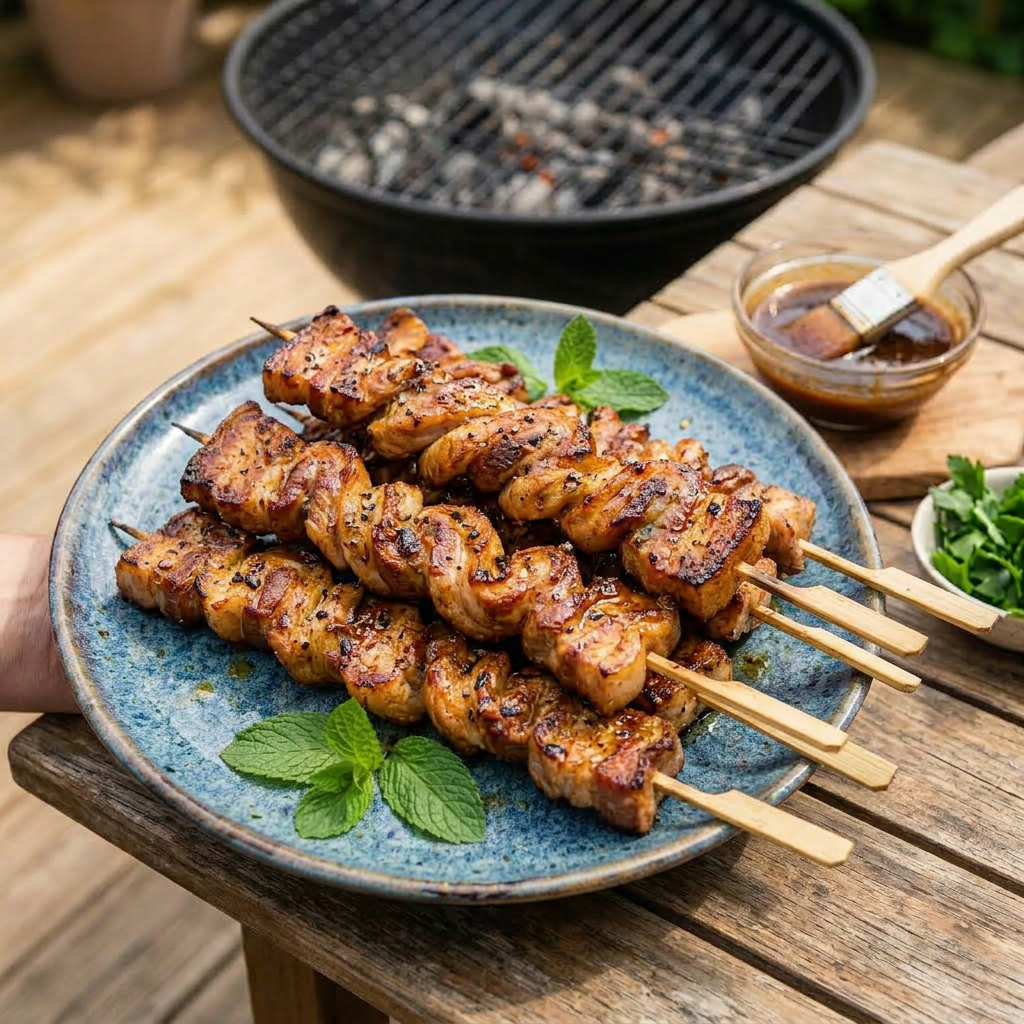 Vegane Grillfackeln – glutenfrei und ohne&nbsp;Seitan