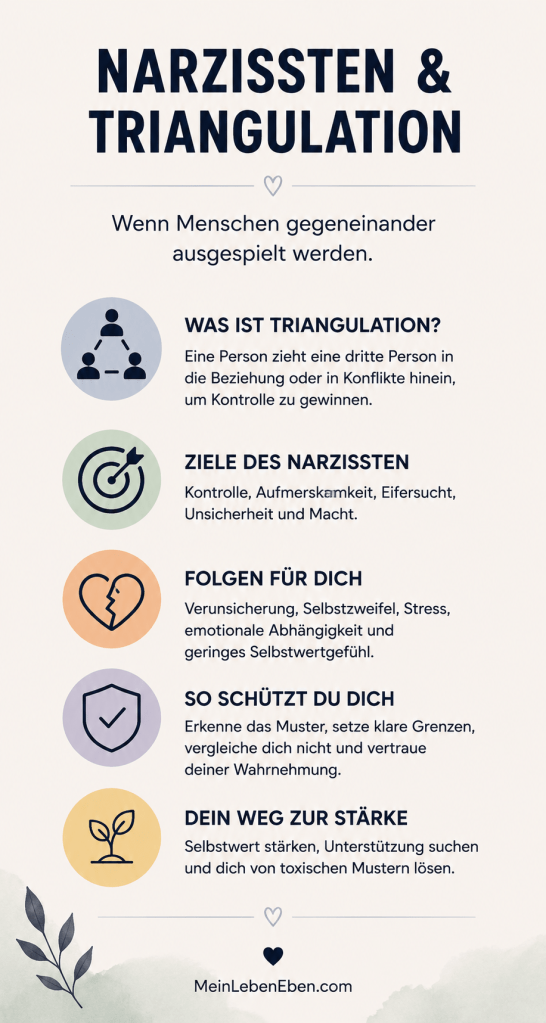 Narzissten und Triangulation als miese Masche