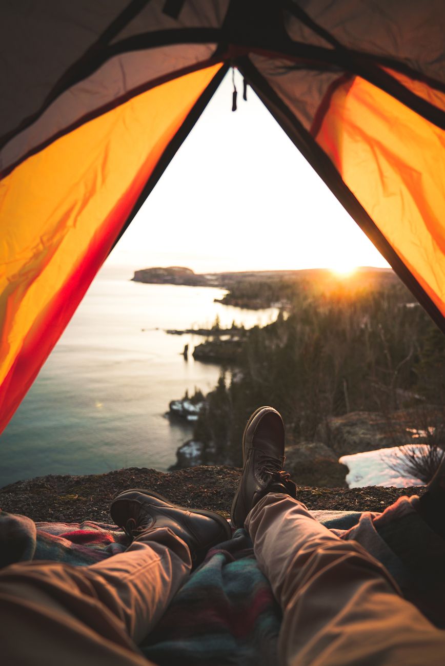 Dankbarkeitsübung Camping - Zelten macht dankbarer für die eigene Wohnung
